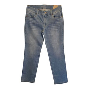 Chico's Women's Straight Leg Jeans in Faded Blue